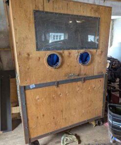 DIY Abrasive Sandblasting cabinet