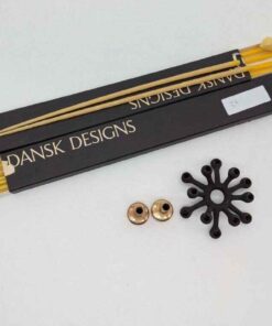 Dansk Tiny Taper candles and candle stick holder