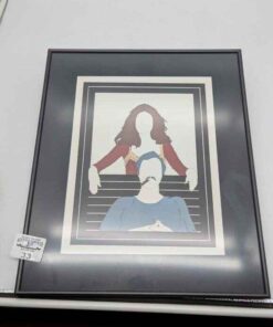 Art Deco framed print