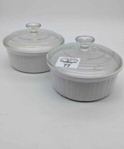Corning ware casserole dishes with lids