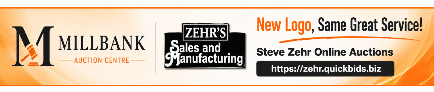 Steve Zehr August 6th Farm, Equipment, Lawn, Recreational and More Consignment Sale