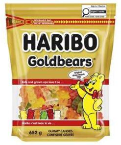 Large 1.437 pound /652 g bag gummy bears.slightly outdated