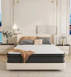 Full-size-mattress-new-in-box-packaging-box-is-damaged-product-is new