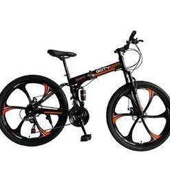 NEW IN BOX 24" 21 speed foldable mountain bike selling online for $599.00 and up