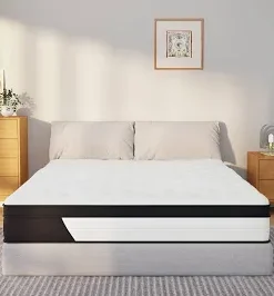 Queen size mattress.....new in box packaging box is damaged product is new
