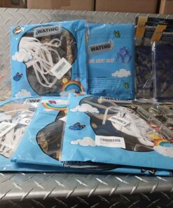 5 foil balloons ,2 back seat organization and table clips