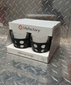 Life factory 4 clear glass set