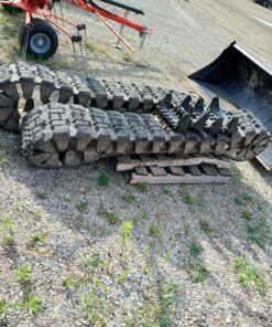 Set of tracks for JCB track loader.....excellent tread condition looks good overall
