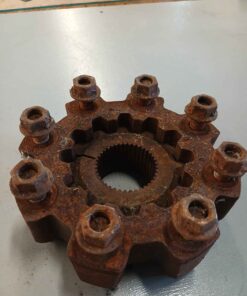 8 bolt flexible splined gear drive coupler