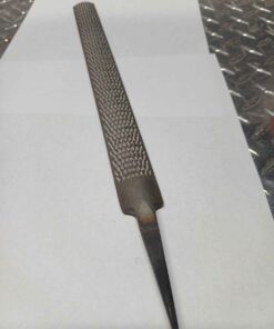 Solid half moon rasp file