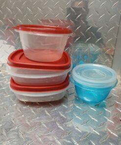 Rubbermaid storage containers etc used