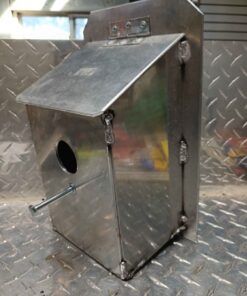 Aluminum bird house