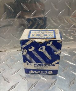 1 1/4 flat wood screws