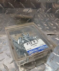12 x 2 " metal screws