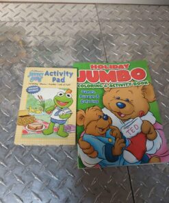 2 children's activity books