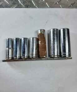 Metric deep sockets including 10 and 12 mm