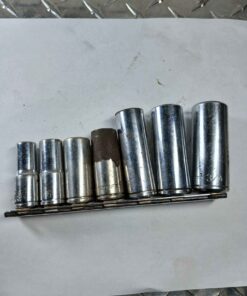 SAE deep sockets 3/8" - 3/4 "