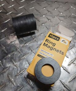 Pack of 10 ring magnets