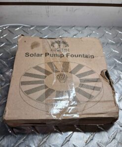 Solar power water fountain