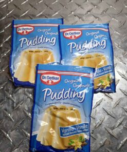 Pack of 3 vanilla pudding