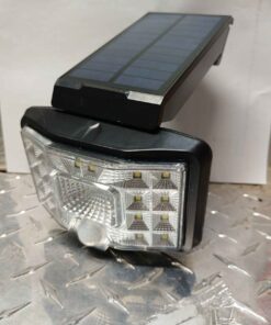 Solar power LED motion security light