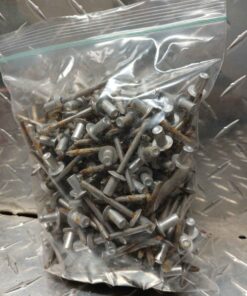 Bag full of 3/8 rivets