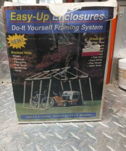 Easy up enclosure brackets ...open box non inspected
