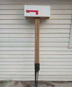 Mailbox with post etc