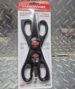 Faberware package of 2 scissors