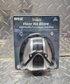 Banz hear no blare earmuffs....silver