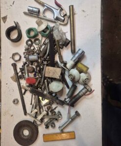 Assorted tools & hardware etc