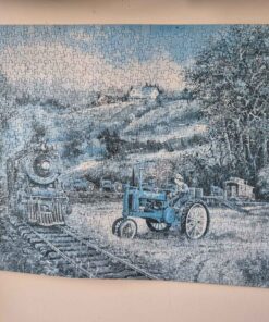 Trains a coming John Deere days puzzle