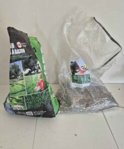 Bird seed and grass seed