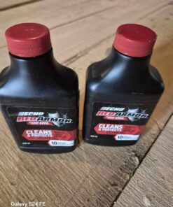 Qty 2 red armour fuel mix oil (for 10 litres)