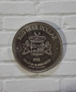 1981 Red deer dollar