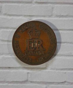 Elizabeth Regina coronation coin
