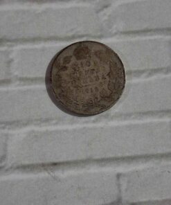 1918 silver 10 cent coin