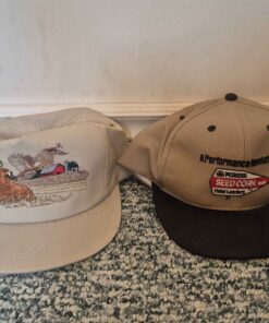 DeKalb and Pioneer ball caps