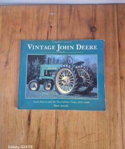 Vintage John Deere tractors