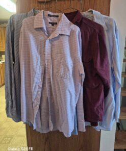 4 large dress shirts