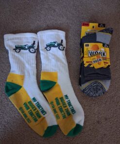 Qty 2 pair socks