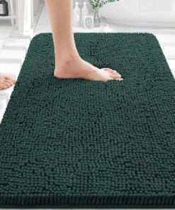 20 x 30 green bath mat