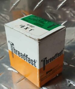 threadfast # 6 x 1" screws