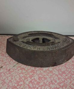 Cast iron iron #4 made in Guelph Ontario