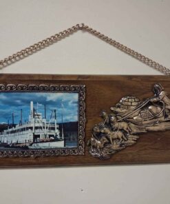Wall hanging with boat