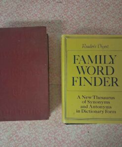 Webster excyclopedia and family word finder