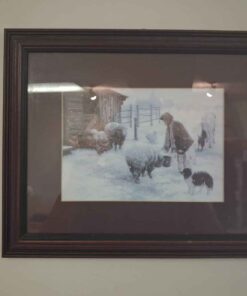 Sheep wall plaque