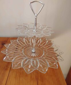 2 tier cake stand