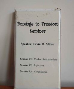 Bondage to freedom cassette set.....by Mel