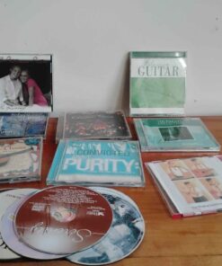 Assorted CDs with and without cases